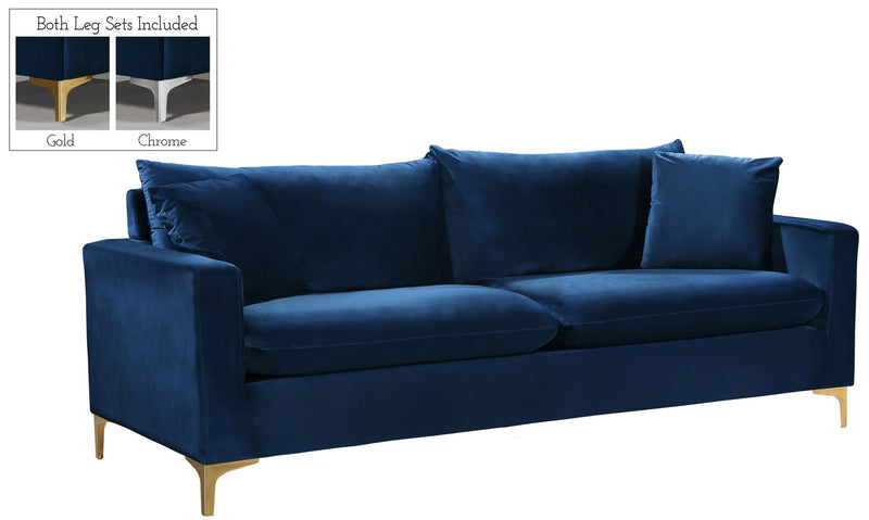 Naomi Velvet Sofa