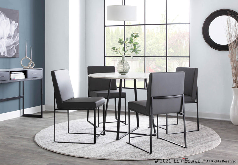 High Back Fuji Dining Chair - Set Of 2