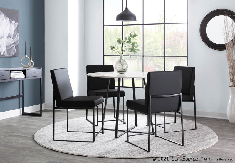 High Back Fuji Dining Chair - Set Of 2