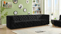 Tuft Velvet Modular 128" Sofa