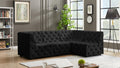 Tuft Velvet Modular 4 Piece Sectional