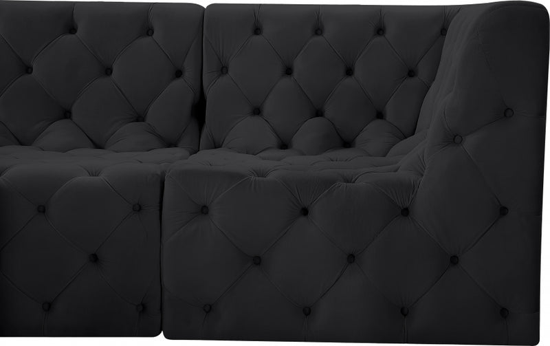 Tuft Velvet Modular 7 Piece Sectional