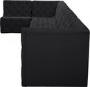 Tuft Velvet Modular 7 Piece Sectional