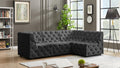 Tuft Velvet Modular 4 Piece Sectional