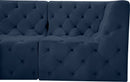 Tuft Velvet Modular 5 Piece Sectional