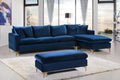 Naomi Velvet Reversible Sectional - hollywood-glam-furnitures