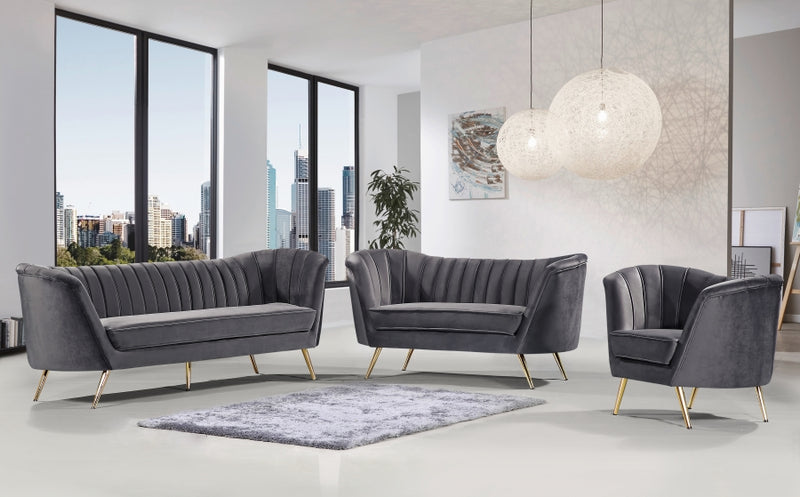 Margo Velvet Sofa