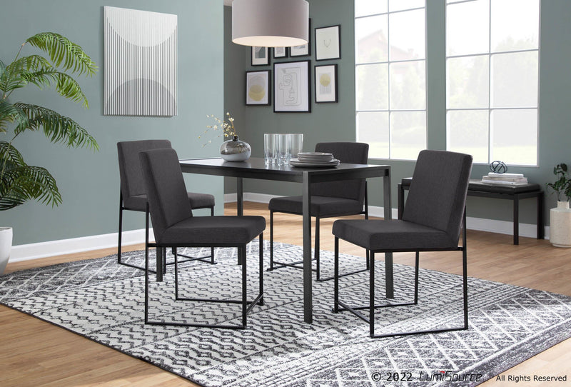 High Back Fuji Dining Chair - Set Of 2