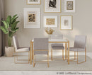 High Back Fuji Dining Chair - Set Of 2