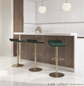 Ale Barstool Gold Steel - Set Of 2