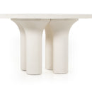 Parra Dining Table-Plaster Molded Concrt