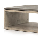 Faro Coffee Table-Dark Grey Concrete