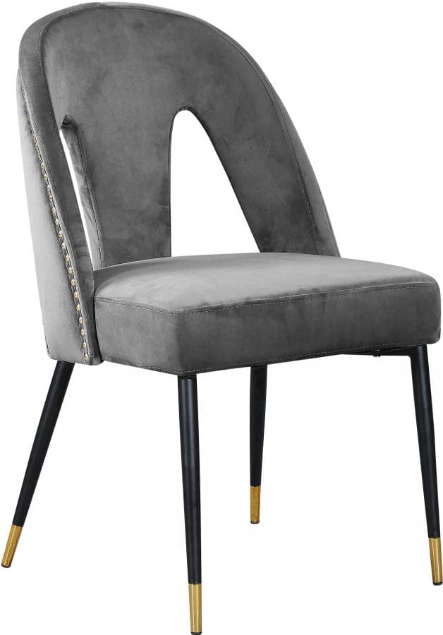 Akoya Velvet Dining Chair set of 2