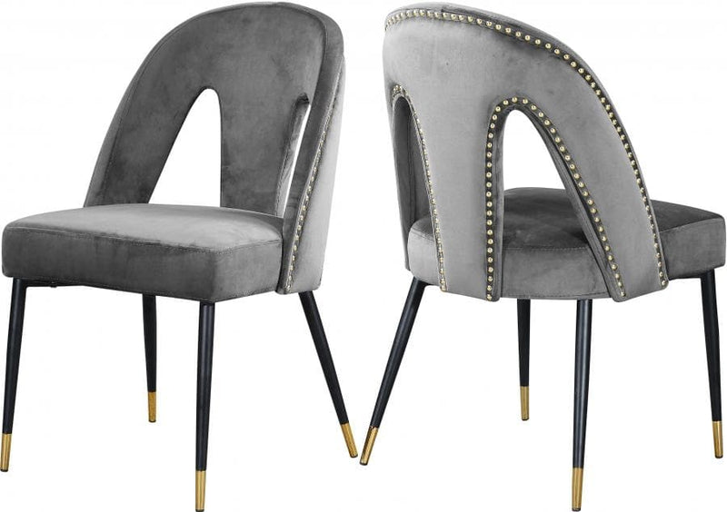 Akoya Velvet Dining Chair set of 2