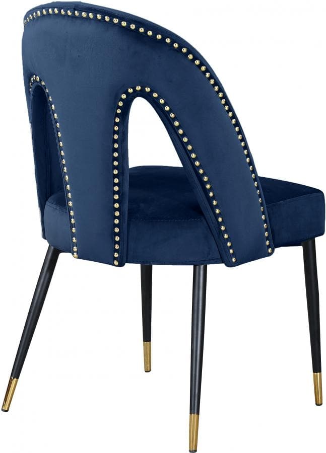 Akoya Velvet Dining Chair set of 2