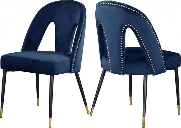 Akoya Velvet Dining Chair set of 2