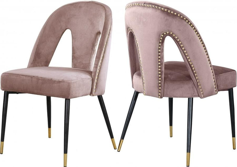 Akoya Velvet Dining Chair set of 2