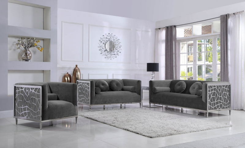 Opal Velvet Sofa