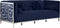 Opal Velvet Sofa