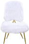 Magnolia Faux Fur Accent Chair