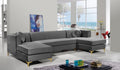 Graham Velvet 3 Piece Sectional