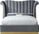 Flora Velvet Bed