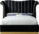 Flora Velvet Bed