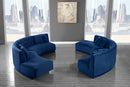 Kenzi Velvet 2 Piece Sectional