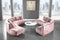 Kenzi Velvet 2 Piece Sectional