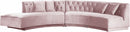 Kenzi Velvet 2 Piece Sectional