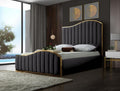 Jolie Velvet Bed
