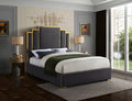 Hugo Velvet Bed