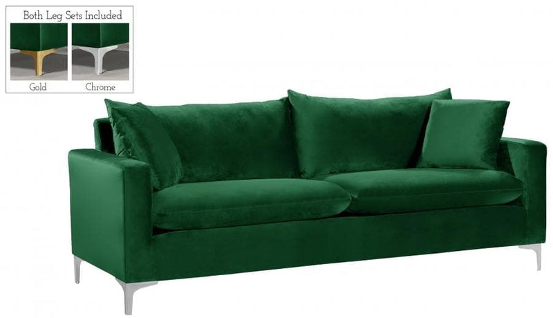 Naomi Velvet Sofa