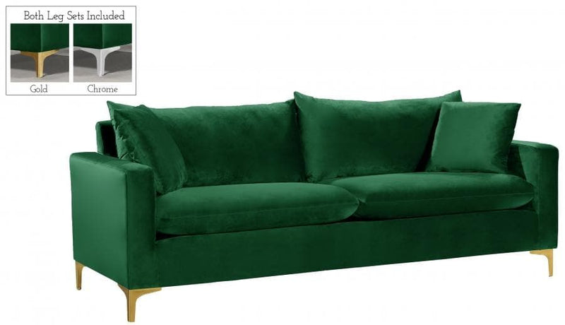 Naomi Velvet Sofa