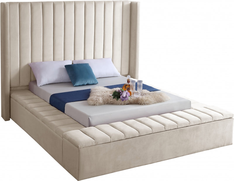 Kiki Velvet Bed