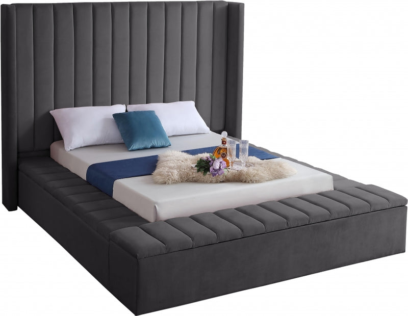 Kiki Velvet Bed