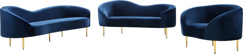 Ritz Velvet Sofa
