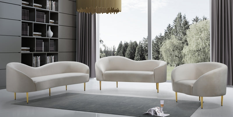 Ritz Velvet Sofa