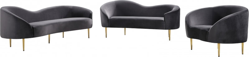 Ritz Velvet Sofa