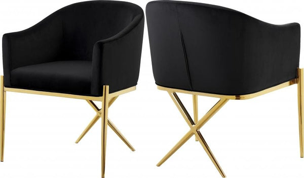 Xavier Velvet Dining Chair
