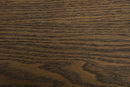 Modrest Marcia Modern Tobacco & Antique Brass Dining Table