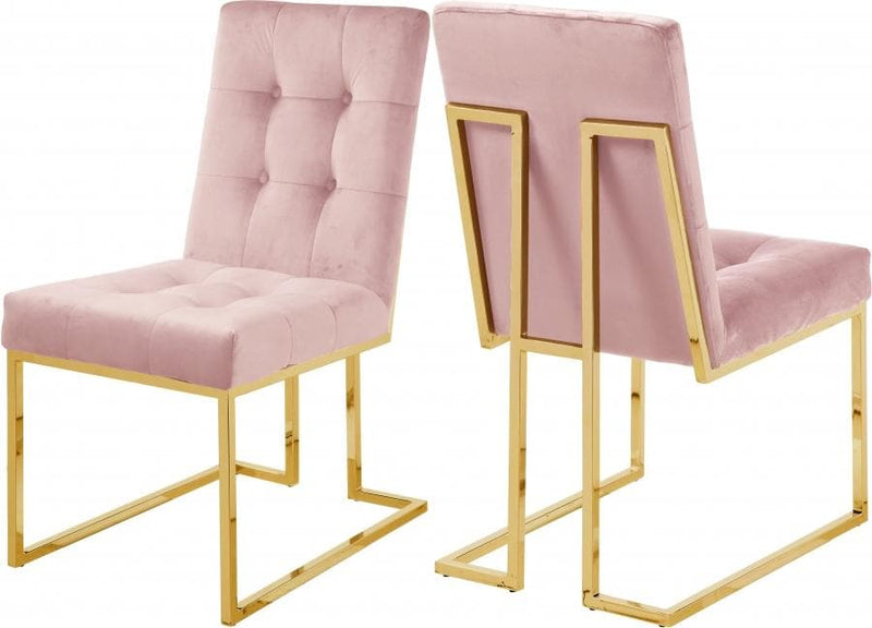 Pierre Velvet Dining Chair set of 2