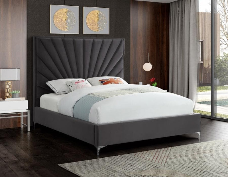Eclipse Velvet Bed