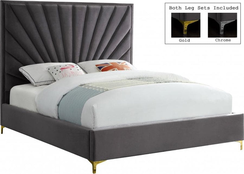 Eclipse Velvet Bed