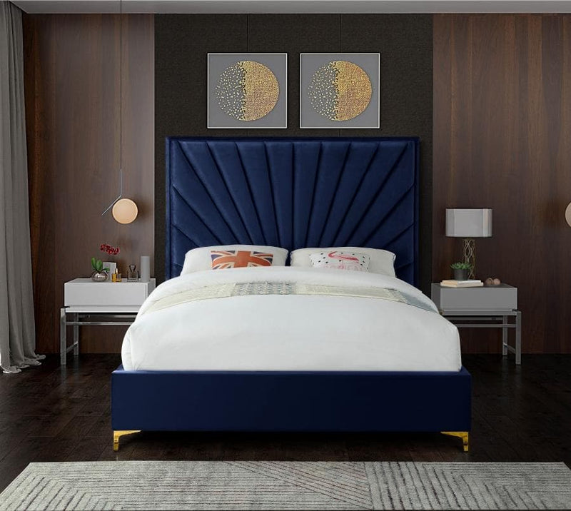 Eclipse Velvet Bed