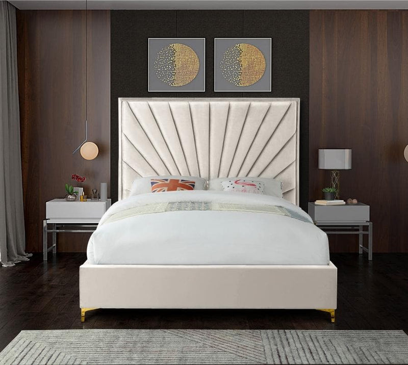 Eclipse Velvet Bed