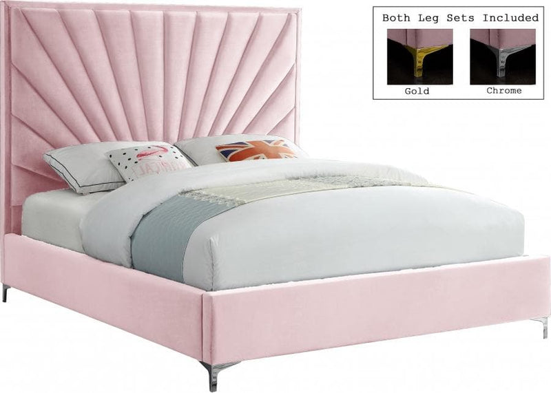 Eclipse Velvet Bed