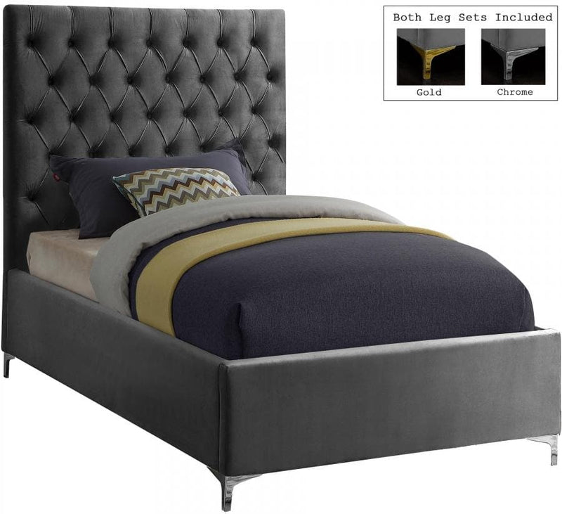 Cruz Velvet Bed