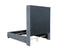 Rocori Wingback Tufted Bed Grey