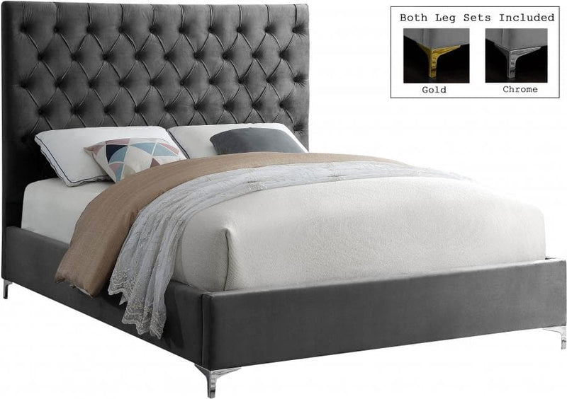 Cruz Velvet Bed